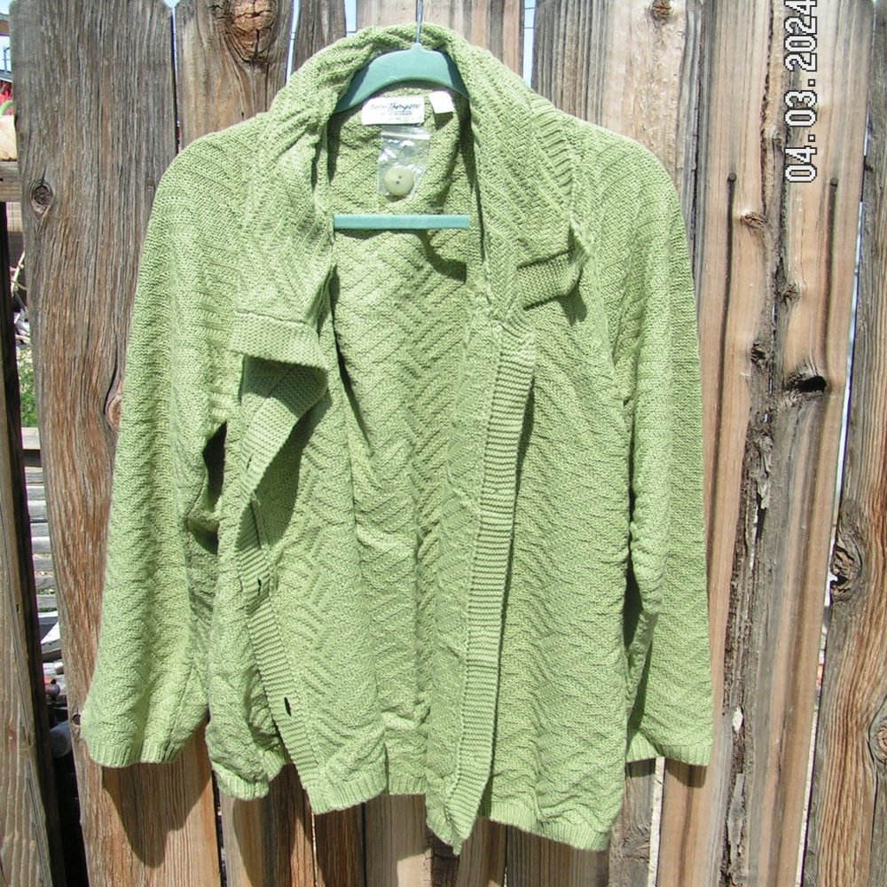 Norm Thompson knit jacket 2x
